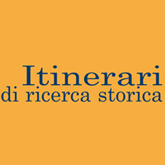 Itinerari di ricerca storica - Cover